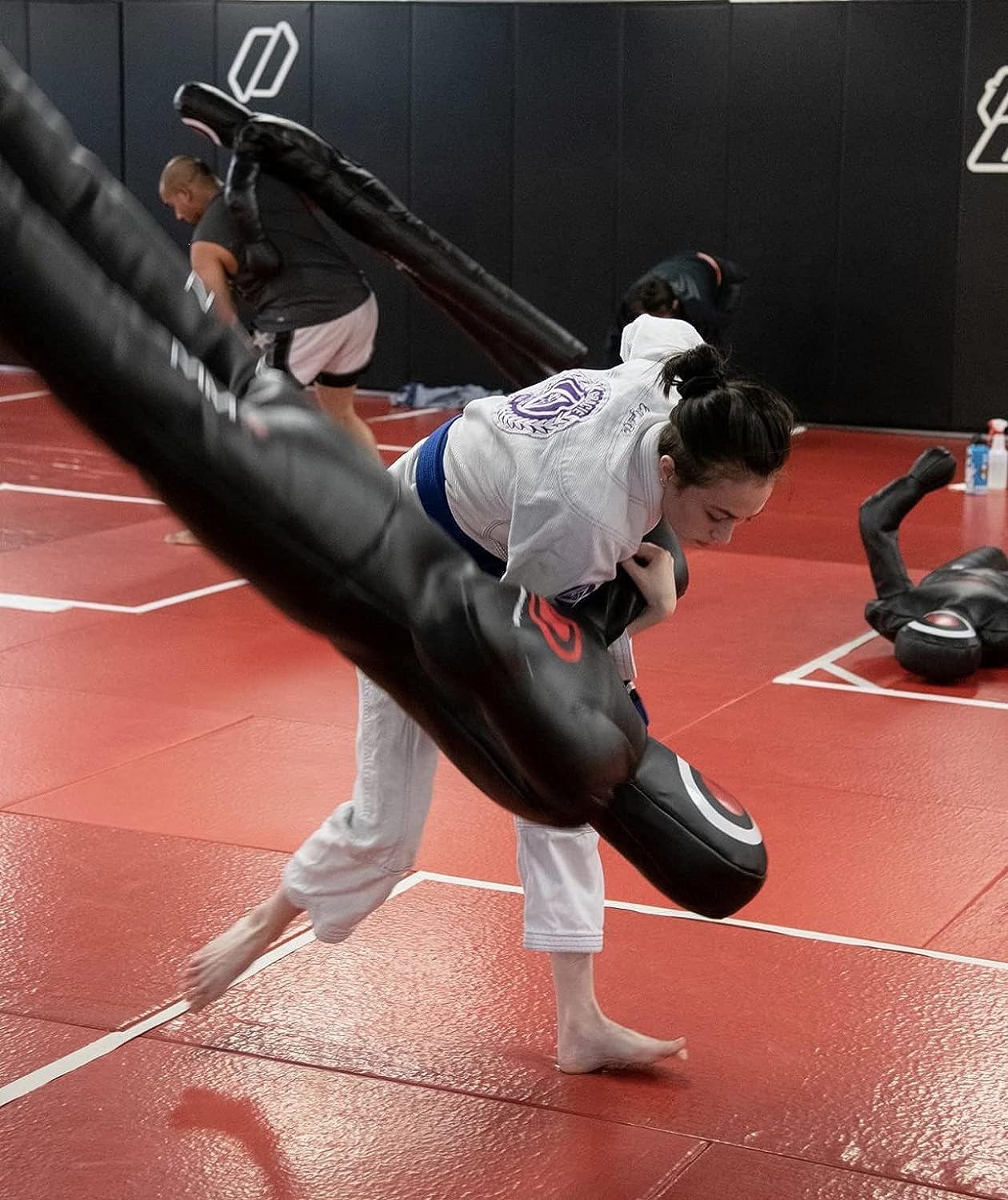 DAAN MMA Elite Grappling Dummy: Premium Black Leather Power Partner