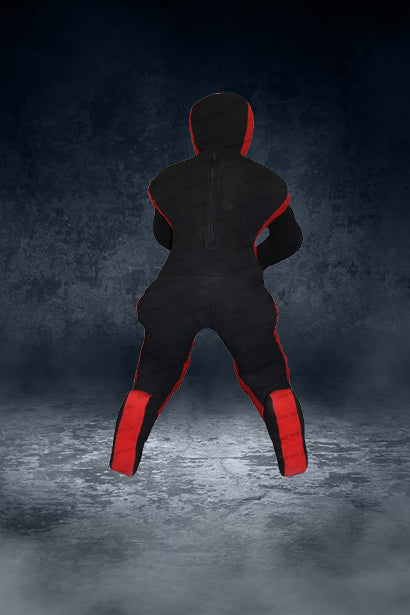 DAAN MMA Premium Flexi Red Canvas Grappling Dummy