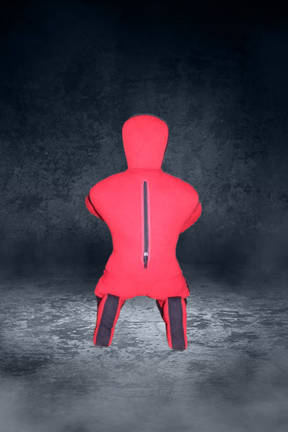 DAAN MMA Premium Flexi Red Canvas Grappling Dummy