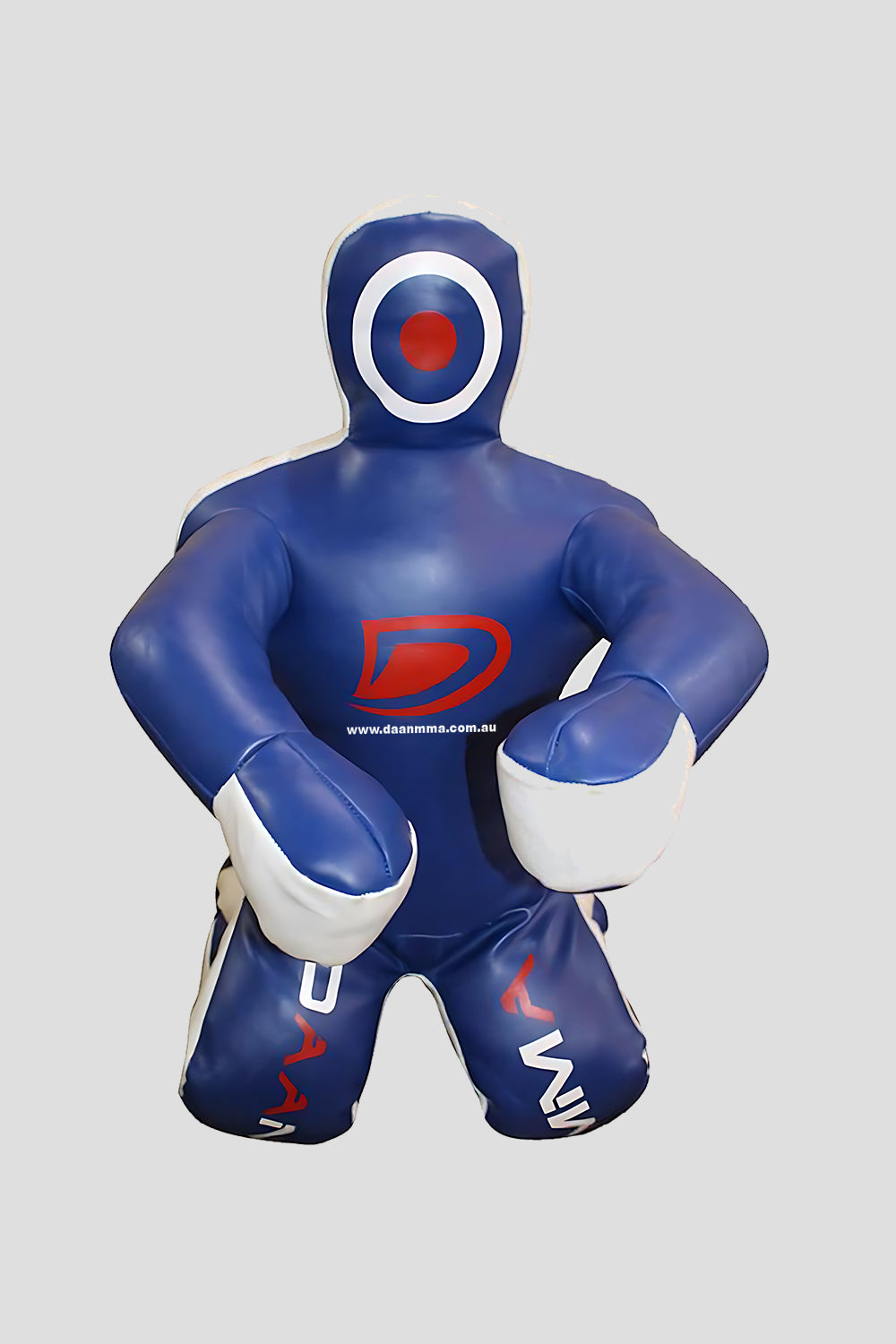 BJJ Leather GRAPPLING DUMMY – BLUE/WHITE