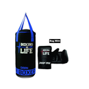 Kids Punching Bag Set with Free Boxing Gloves
