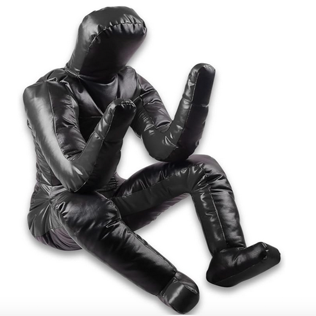 Premium Black Vinyl BJJ Grappling Dummy