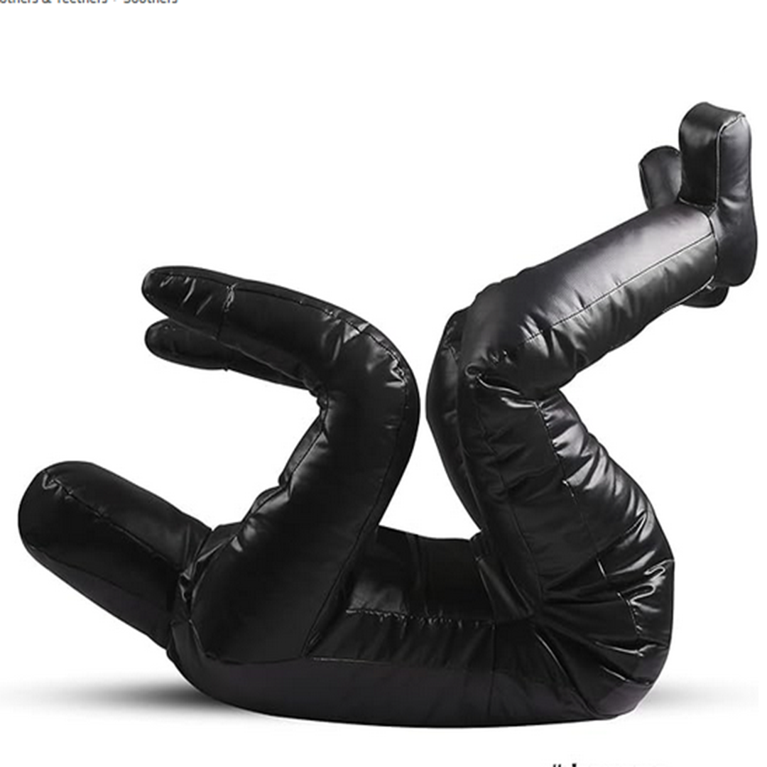 Premium Black Vinyl BJJ Grappling Dummy