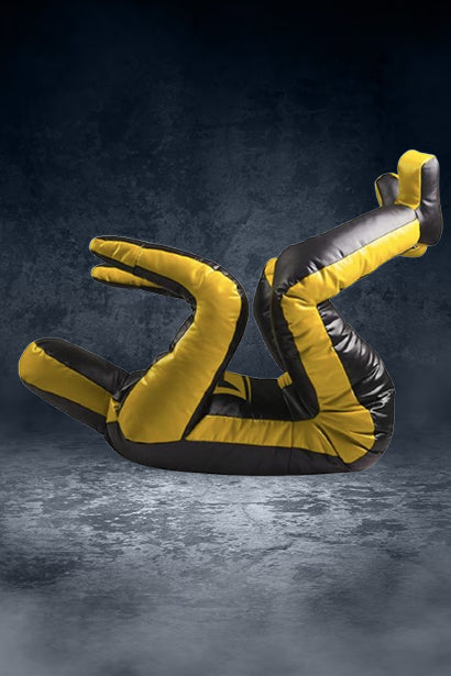 Premium Yellow Vinyl BJJ Grappling Dummy