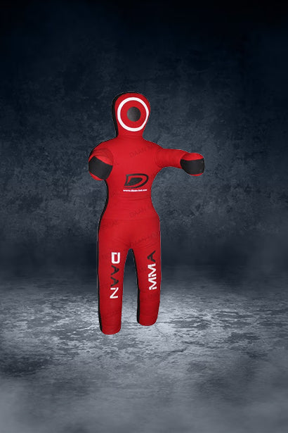 DAAN MMA Premium Apex Red Canvas Grappling Dummy