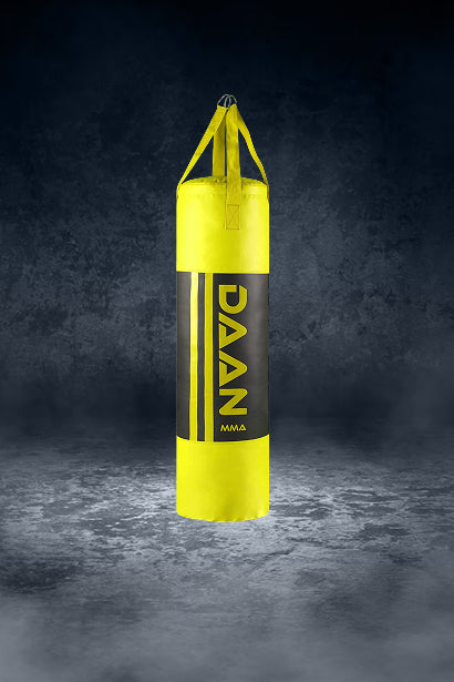 DAAN MMA Yellow Vinyl Boxing Punching Bag
