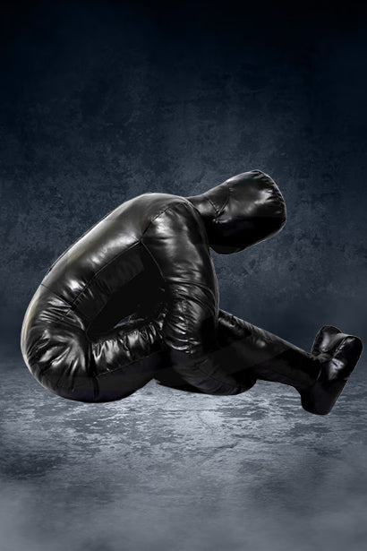 Premium Black Vinyl Spidy BJJ Grappling Dummy