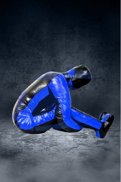 Premium Blue Vinyl Spidy BJJ Grappling Dummy