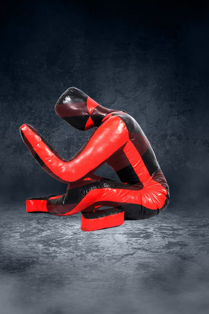 Premium Red Vinyl Spidy BJJ Grappling Dummy