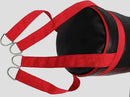 DAAN MMA Red Leather Boxing Punching Bag with Red Straps