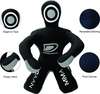DAAN MMA Premium Flexi Grey Canvas Grappling Dummy