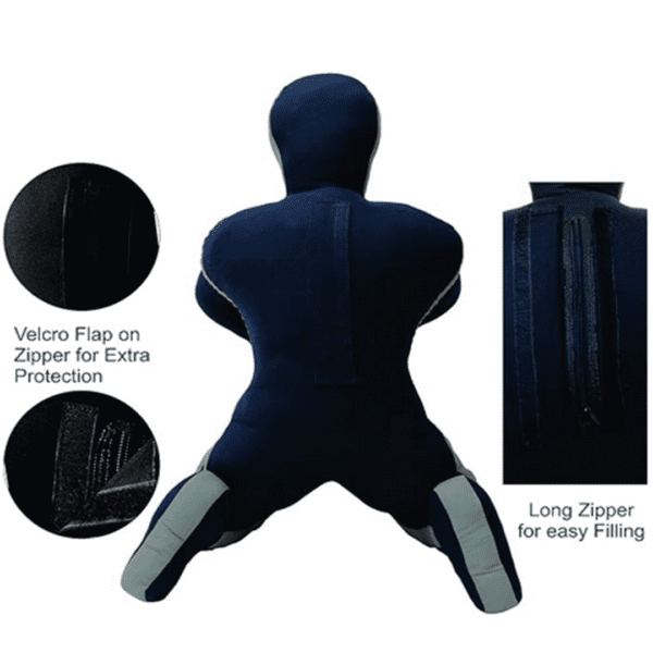 DAAN MMA Premium Flexi Grey Canvas Grappling Dummy