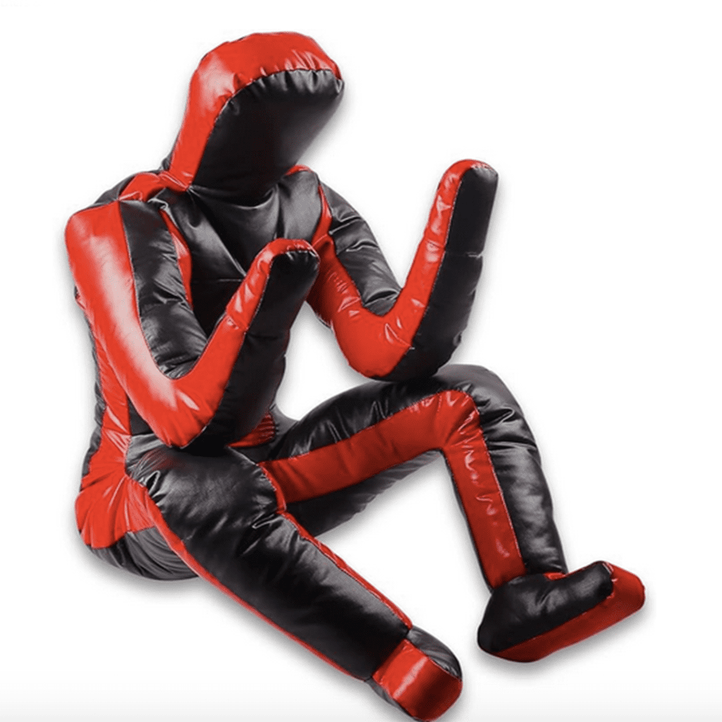 Premium Red Vinyl BJJ Grappling Dummy