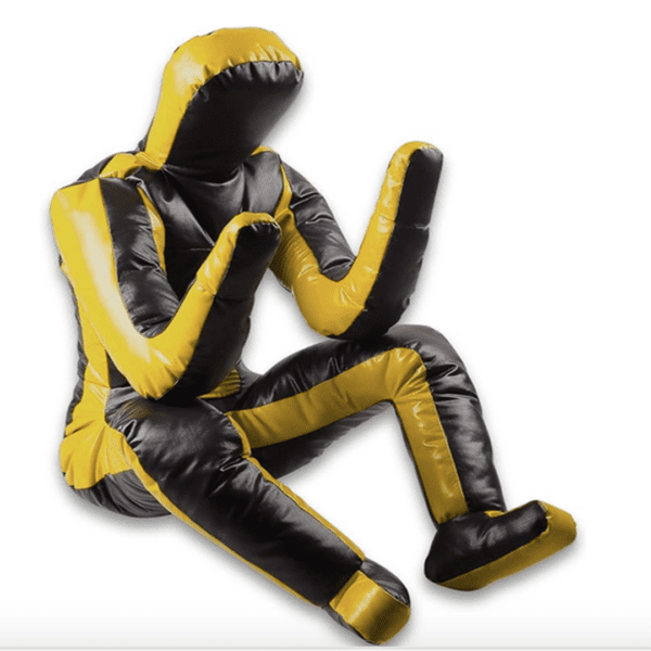 Premium Yellow Vinyl BJJ Grappling Dummy