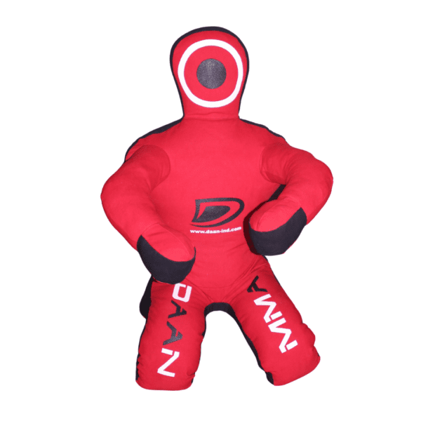 DAAN MMA Premium Flexi Red Canvas Grappling Dummy