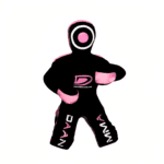 DAAN MMA Premium Flexi Pink Canvas Grappling Dummy