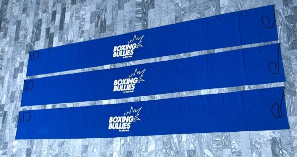 Customised Boxing Ring Side Skirts for Gym or Event Branding